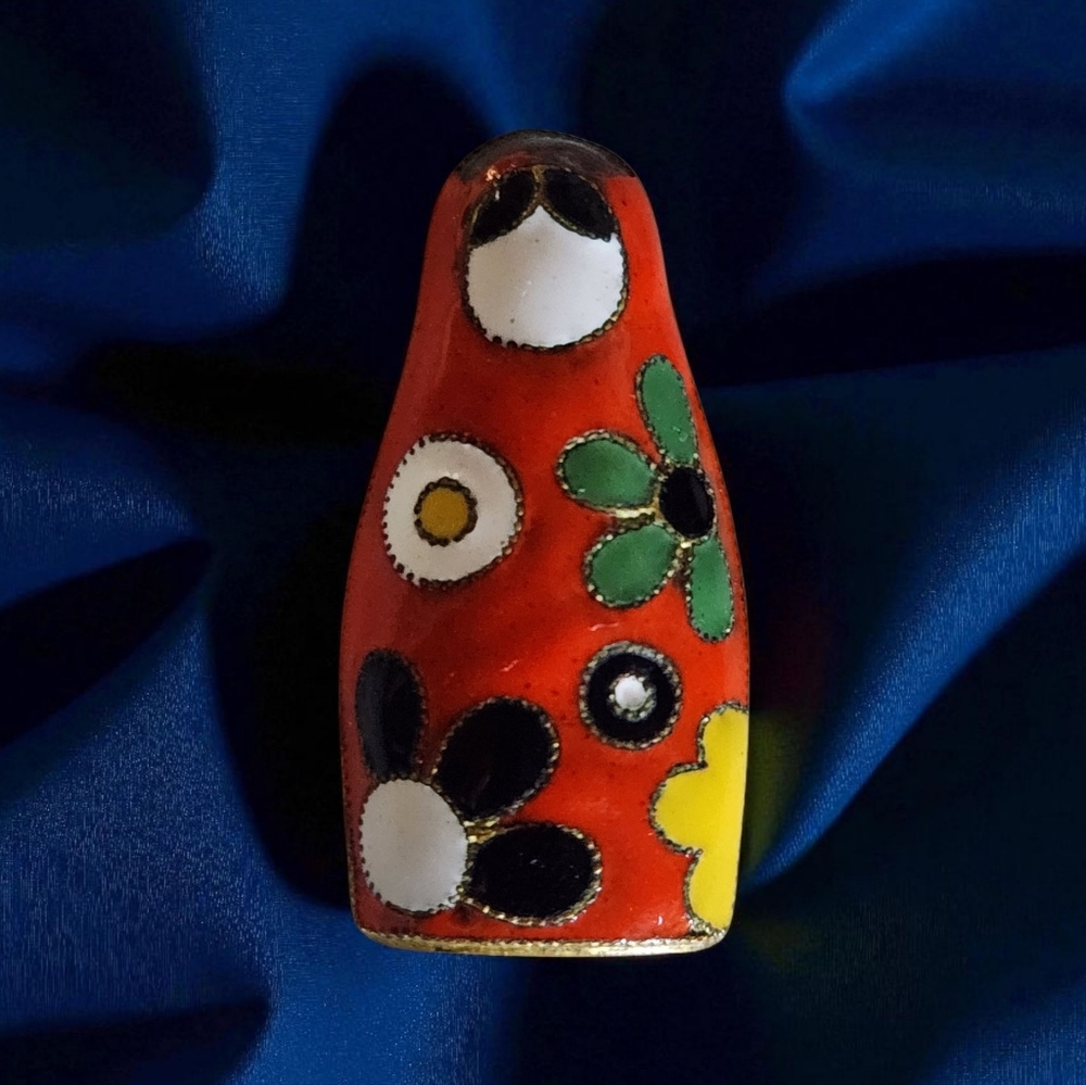 RARE Russian Matryoshka Doll brooch